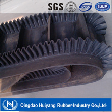 Sidewall/Skirt Rubber Belt Conveyor/Rubber Conveyor Belt Food Grade